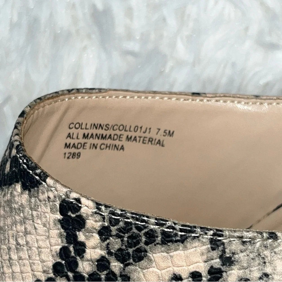 Madden Girl | Snake Print Chunky Heels - Picture 9 of 14